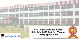 BMU PhD Entrance Exam Schedule 2025 Out For Vacant Seats; Apply Now